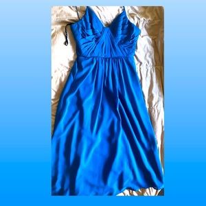 Size 8 blue dress